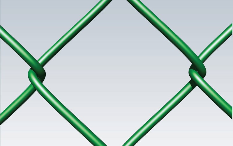 Plasa de gard verde impletita Replax 50x50mm 150cm 25m