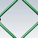 Plasa de gard verde impletita Replax 50x50mm 150cm 25m